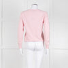 N.Peal Pink 100% Cashmere V Neck Cardigan