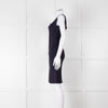 Herve Leger Navy Bandage Cocktail Dress