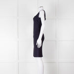 Herve Leger Navy Bandage Cocktail Dress