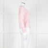 N.Peal Pink 100% Cashmere V Neck Cardigan