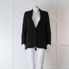 Zadig & Voltaire Black Diamante Star Blazer Jacket