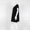 Ba&sh Black Crinkle Tie Front Mini Dress