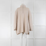 Toteme Ribbed Wool Oatmeal Jumper