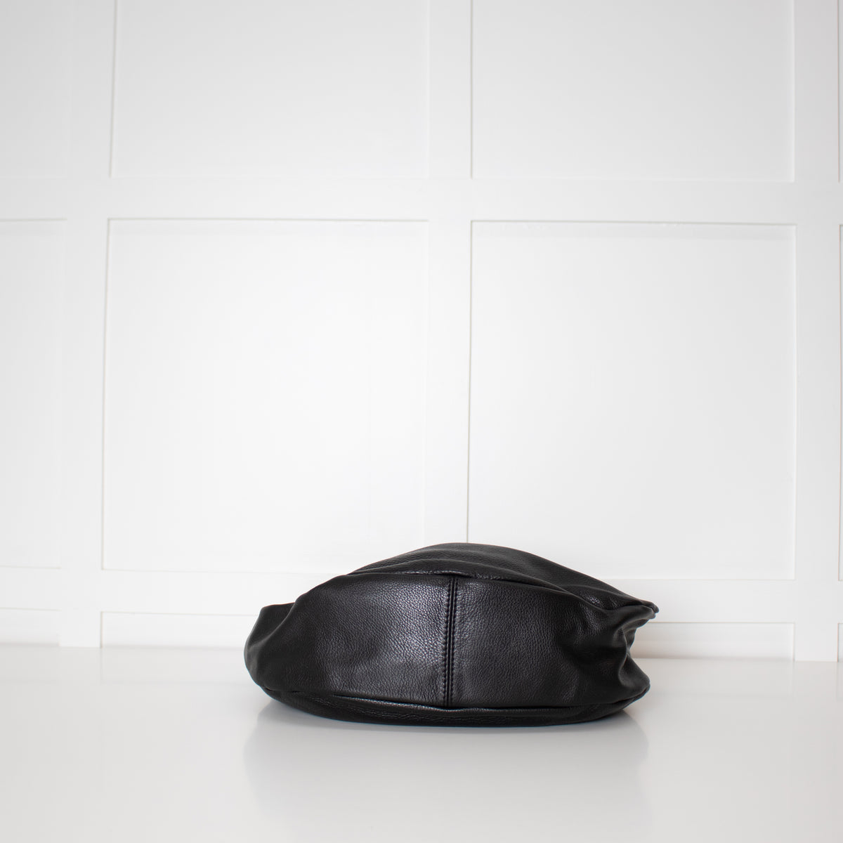 Marc By Marc Jacobs Black Grainy Leather Q Hillier Hobo Bag