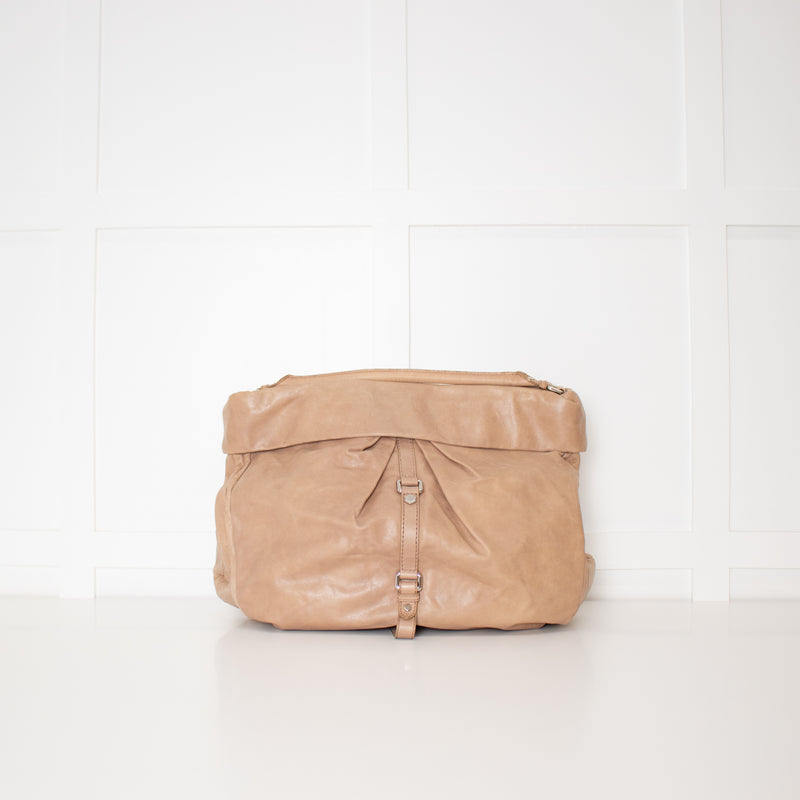 Marc By Marc Jacobs Tan Leather Shoulder Bag