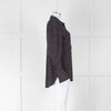 Equipment Cherilene Black With White Spots Blouse