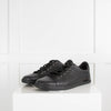 Gucci Black Monogram Leather Trainers