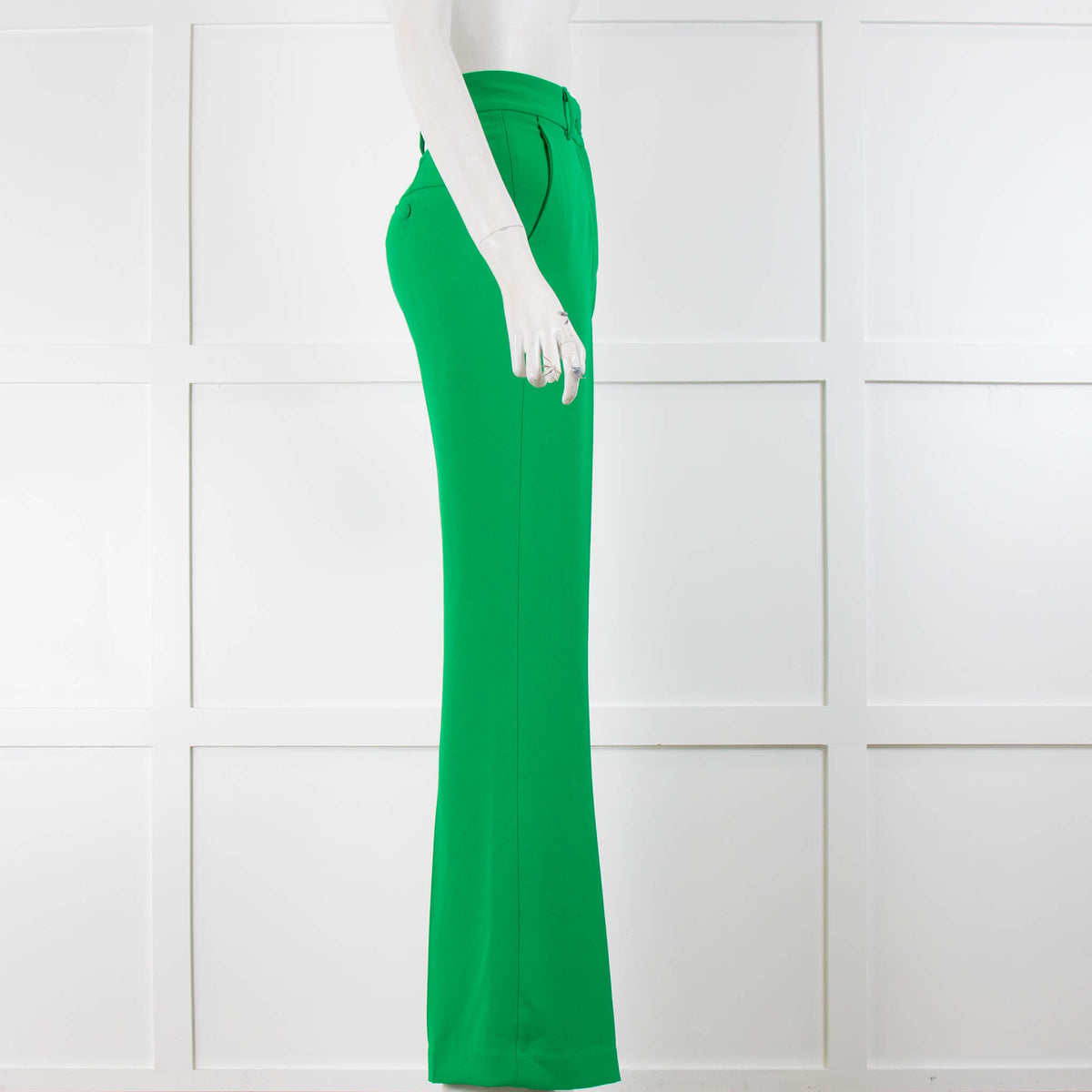 Dea Kudibal Bright Green Fit & Flared Trousers