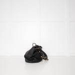 Bottega Veneta Black Intrecciato Capri Tote Bag