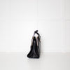Anya Hindmarch Black Seymore Textured Leather Tote Bag