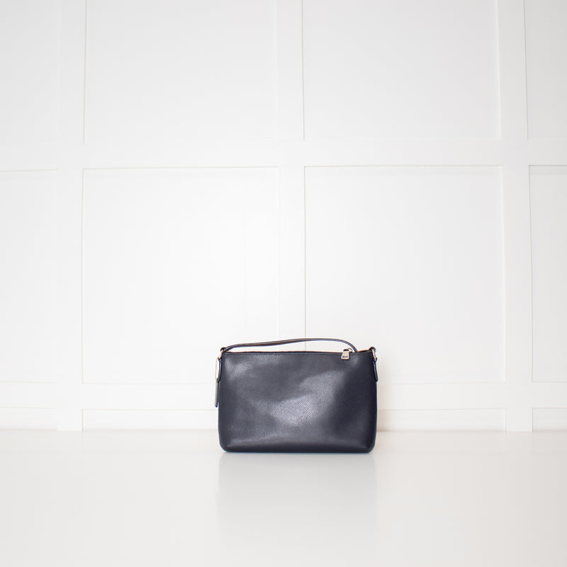 Coach Navy Crossbody Bag With Pouch Insert