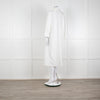 Max Mara Leisure White Soft Cotton  Shirt Dress