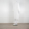 Max Mara Leisure White Soft Cotton  Shirt Dress