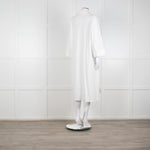 Max Mara Leisure White Soft Cotton  Shirt Dress