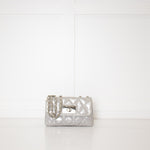 Russell & Bromley Grey Patent Crossbody Bag