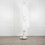 Max Mara Leisure White Soft Cotton  Shirt Dress