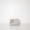 Russell & Bromley Grey Patent Crossbody Bag