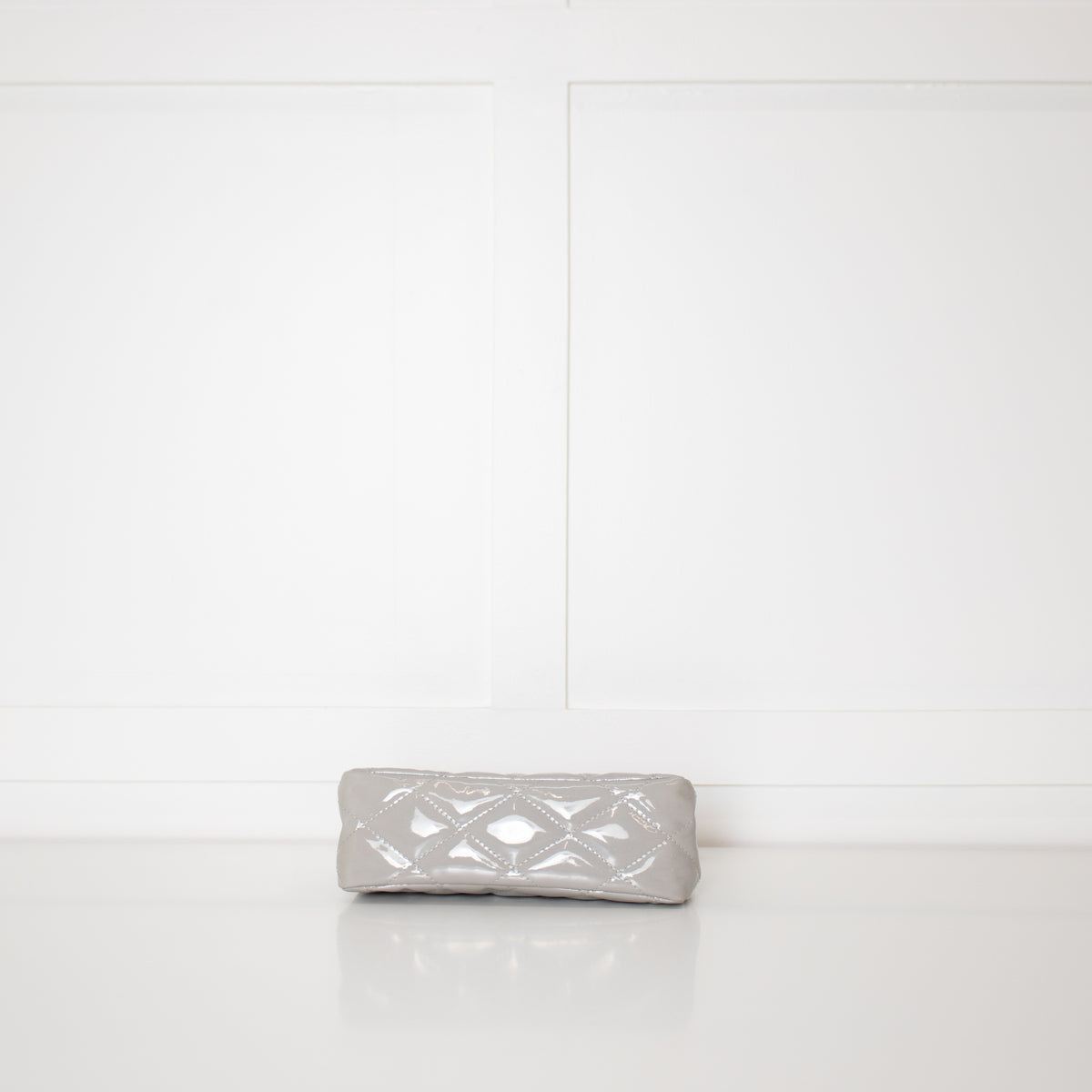 Russell & Bromley Grey Patent Crossbody Bag