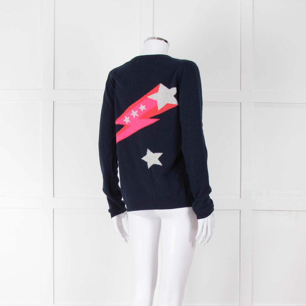 Jumper 1234 Navy Neon Shooting Star Jumper
