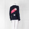 Jumper 1234 Navy Neon Shooting Star Jumper