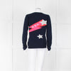 Jumper 1234 Navy Neon Shooting Star Jumper
