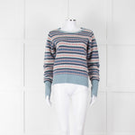 Brora Fairisle Cashmere Round Neck Jumper