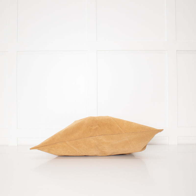 Radley Green Lane Tan Suede Open Top Bag