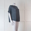 Oska Blue Knit Sleeveless Jumper Top