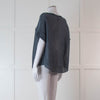 Oska Blue Knit Sleeveless Jumper Top