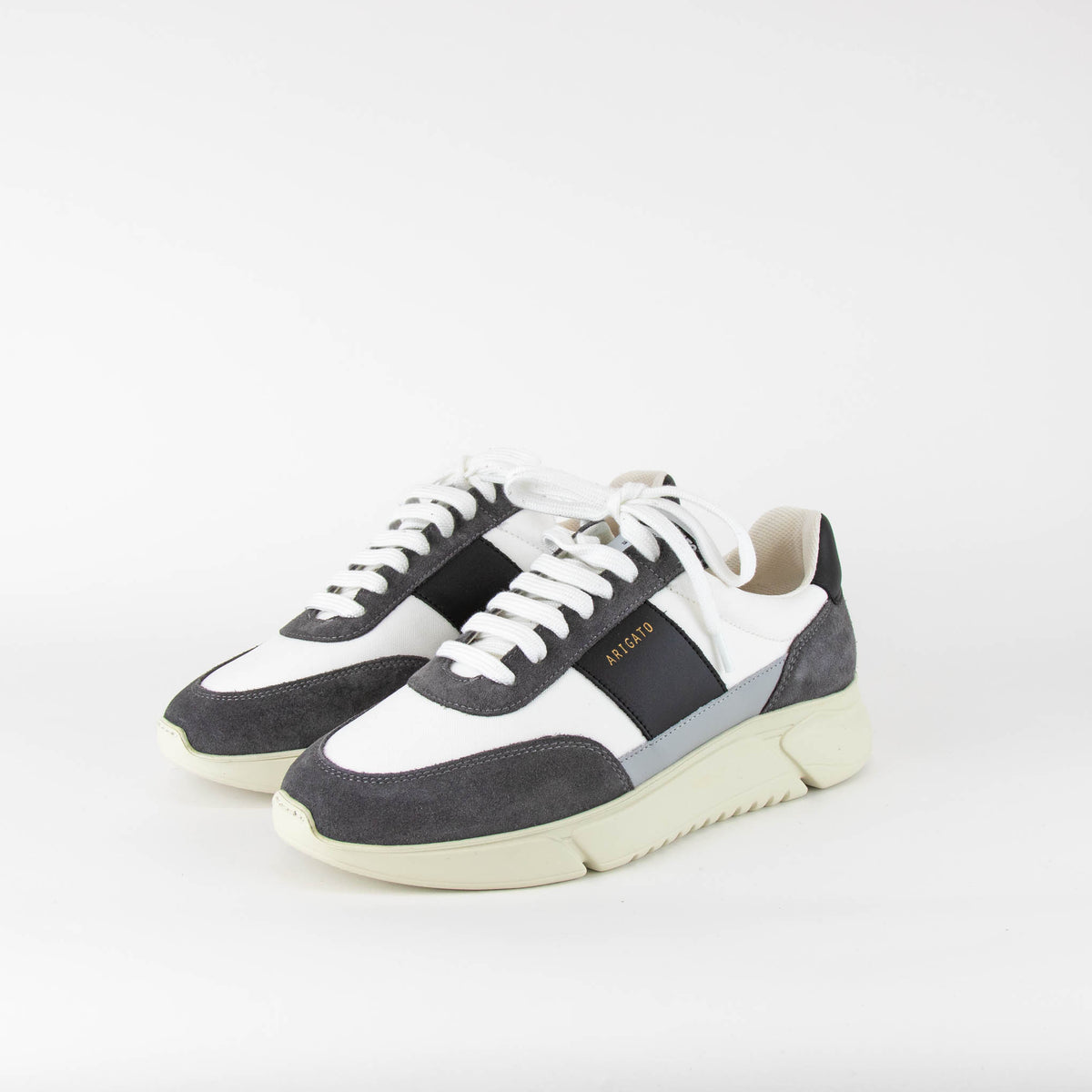 Axel Arigato Genesis Vintage Runner Dark Grey White Black