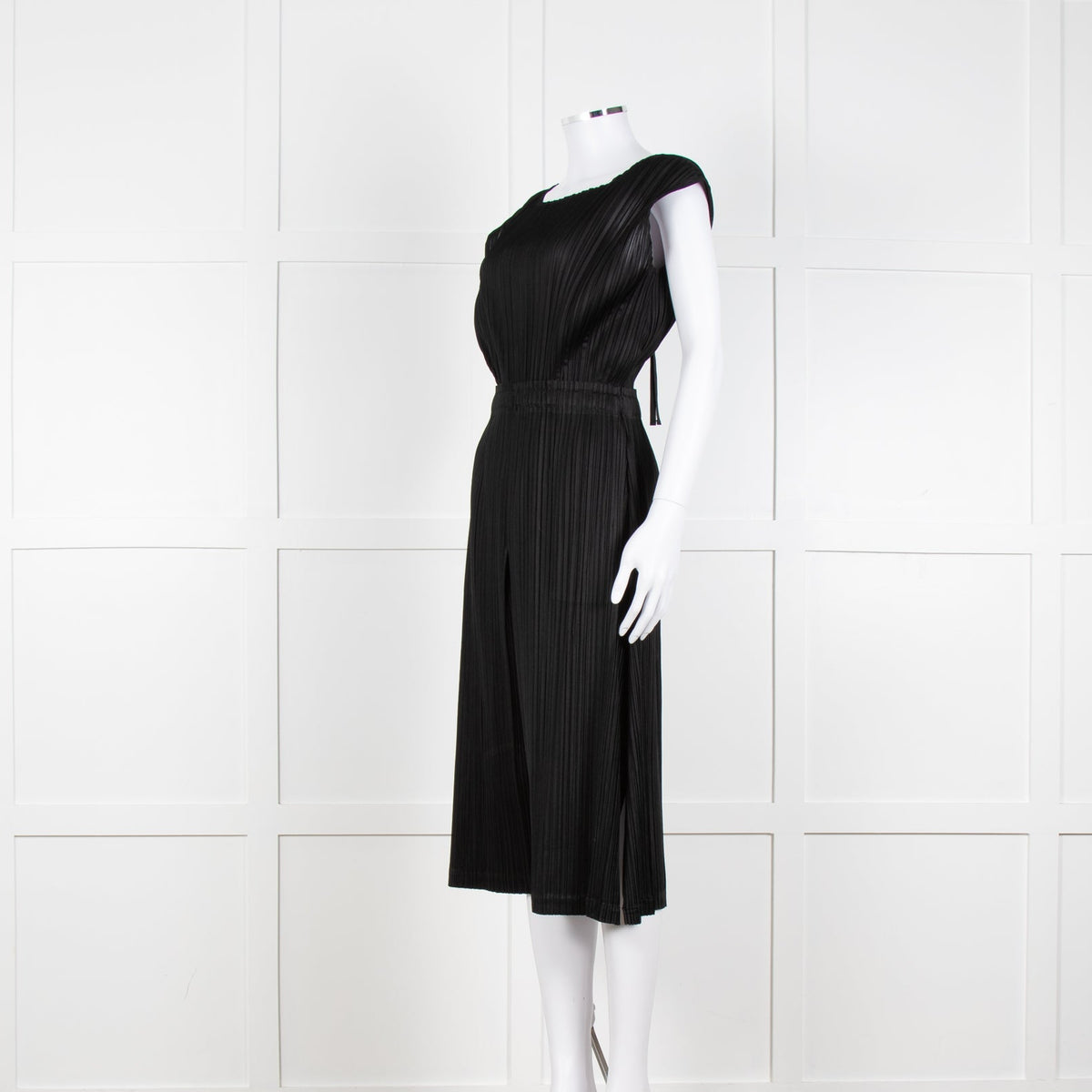 Issey Miyake Pleats Please Black Micro Pleat Jumpsuit