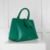 The Attico Green Leather Friday Bag