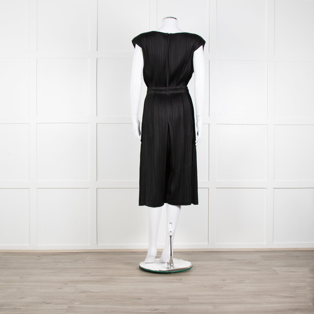 Issey Miyake Pleats Please Black Micro Pleat Jumpsuit