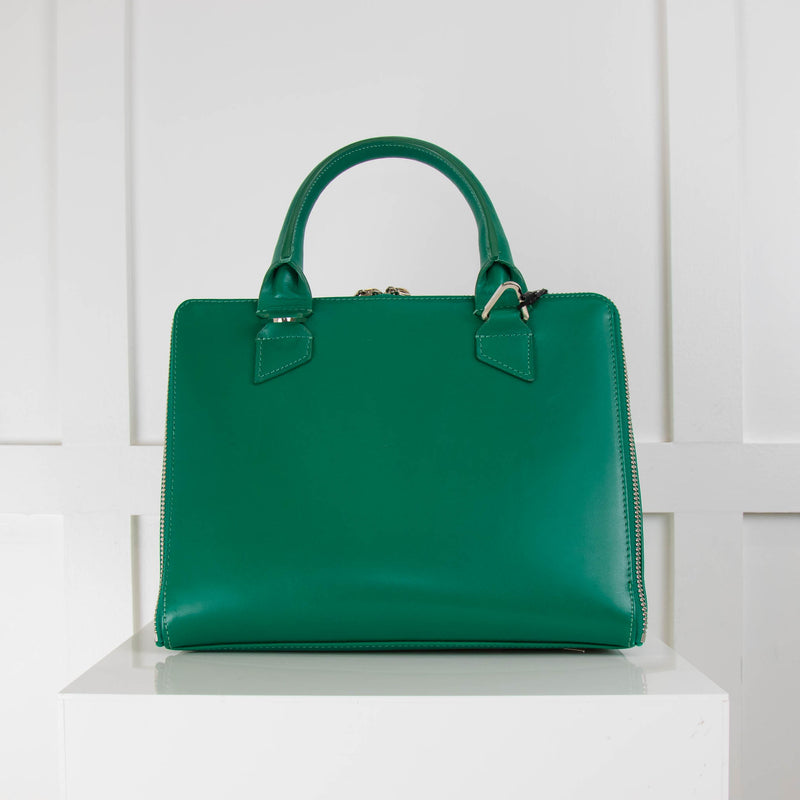 The Attico Green Leather Friday Bag