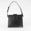 Jacquemus Black Le Bambino 24 Leather Shoulder Bag