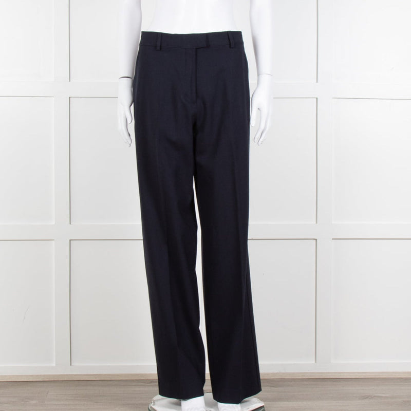 Tory Burch Navy Tailored Trousers