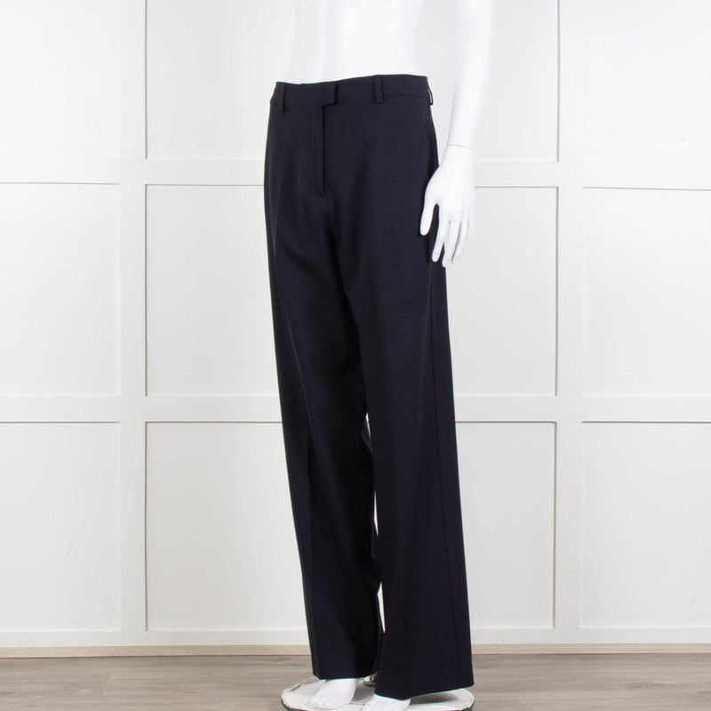 Tory Burch Navy Tailored Trousers