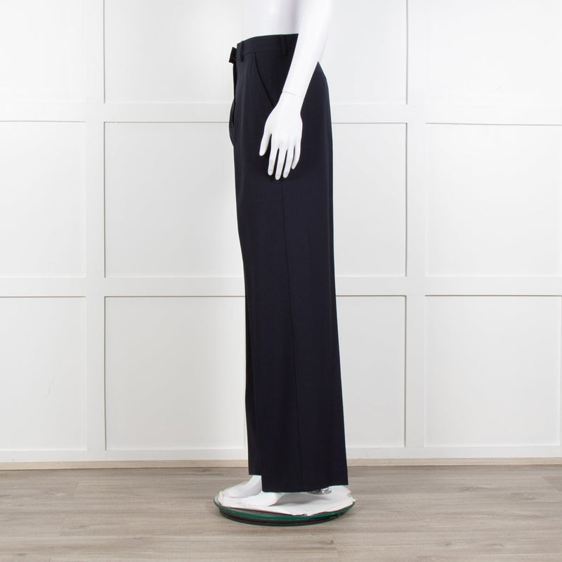 Tory Burch Navy Tailored Trousers
