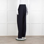 Tory Burch Navy Tailored Trousers