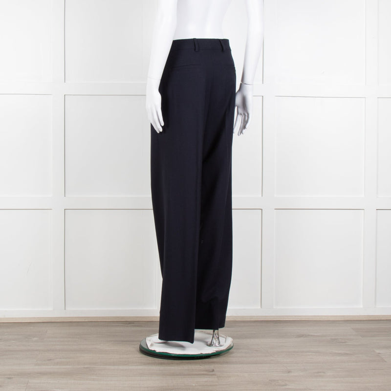 Tory Burch Navy Tailored Trousers