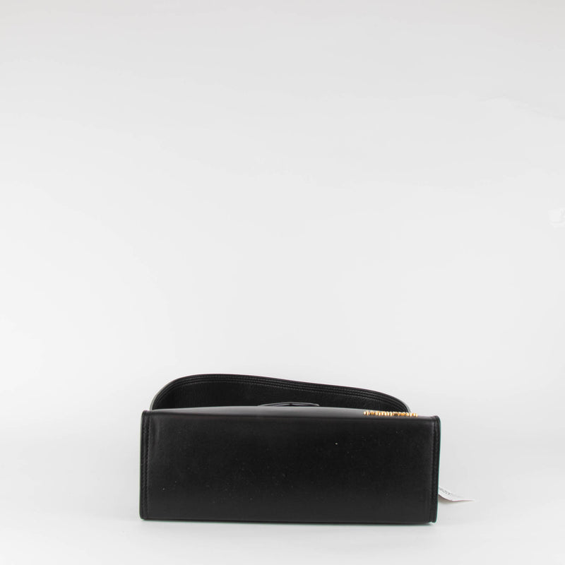 Jacquemus Black Le Bambino 24 Leather Shoulder Bag
