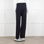 Tory Burch Navy Tailored Trousers