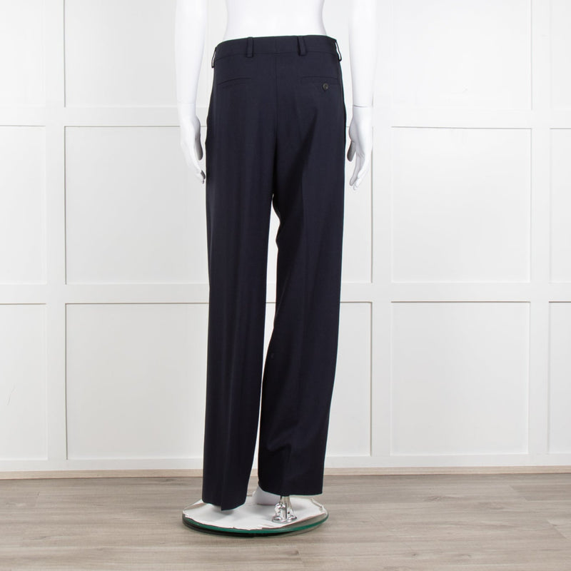 Tory Burch Navy Tailored Trousers