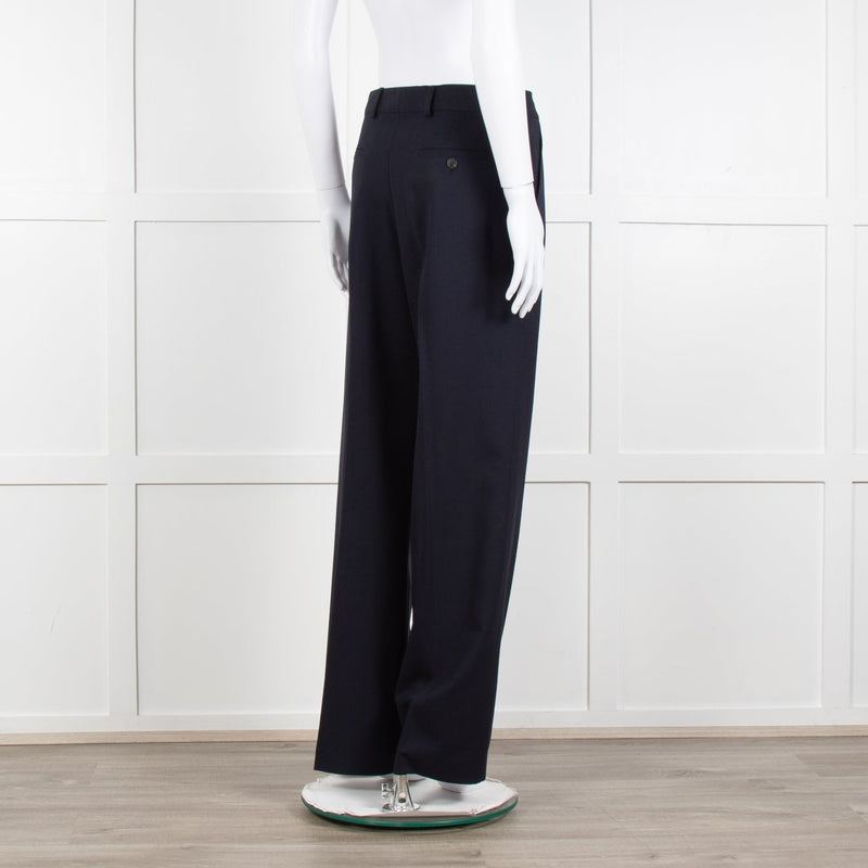 Tory Burch Navy Tailored Trousers