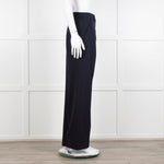 Tory Burch Navy Tailored Trousers