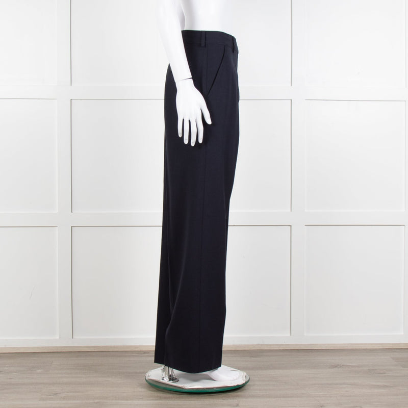 Tory Burch Navy Tailored Trousers