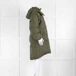 JW Anderson Green Oversized Puffer