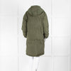 JW Anderson Green Oversized Puffer
