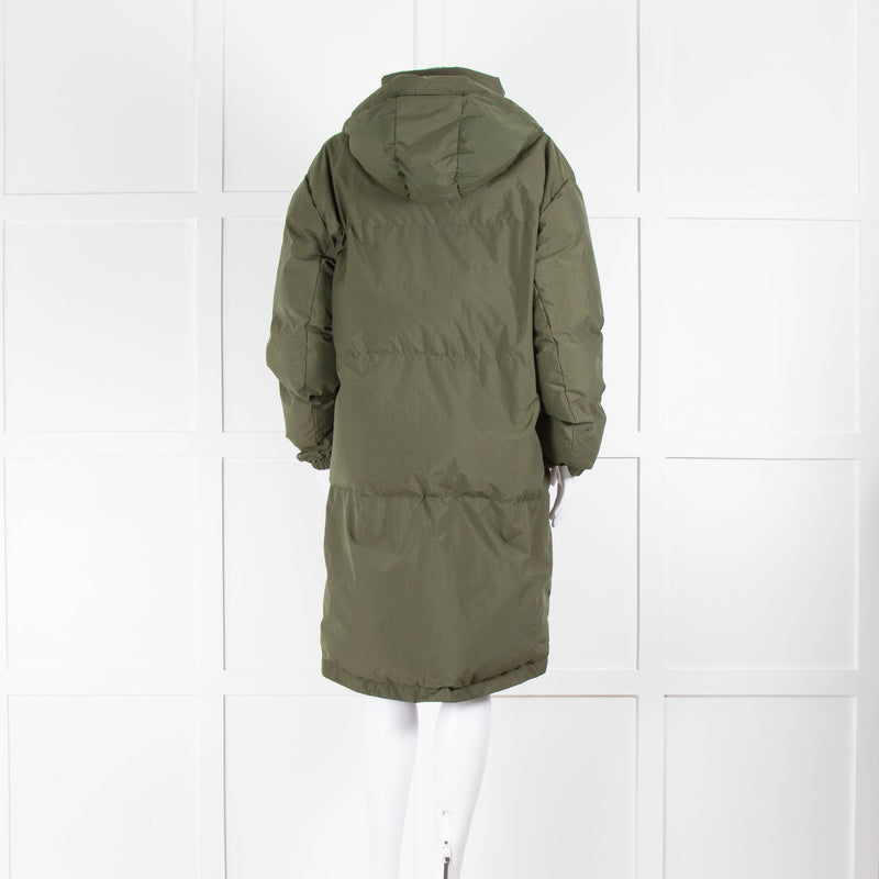 JW Anderson Green Oversized Puffer