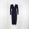Rag & Bone Navy Knit Button Down Cardi Dress